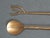 2000 - 2009 Grant Dawson Mangrove Collection 24k Gold-Plated Salad Servers, Set of 2 For Sale - Image 5 of 15