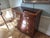 Late 20th Century Late 20th Century Baker Bow Front Banded Top & 4 Drawers Pull Out Desk Bachelor Chest Dresser For Sale - Image 5 of 10