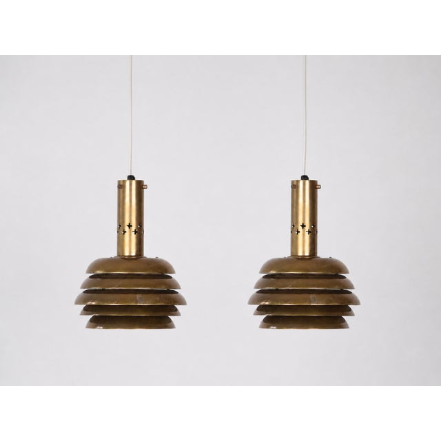 Vintage Swedish Pendant Lamps attributed to Hans-Agne Jakobsson, Set of 2 For Sale - Image 15 of 15
