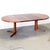 1950s Danish Rosewood Dining Table W/ 2 Leaves For Sale - Image 11 of 18