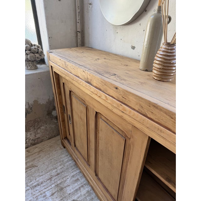 Vintage Sliding Door Sideboard, 1950s For Sale - Image 10 of 18