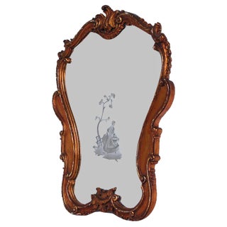 Late Liberty Mirror with Wooden Frame, 1930s For Sale