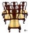 Vintage Chippendale Style Mahogany Dining Chairs - Set of 6 For Sale - Image 10 of 10