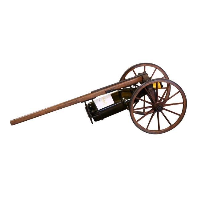 Early 20th Century French Carved Oak Wine Serving Trolley on Wheels For Sale