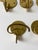 Metal Brass Hangers by Luigin Caccia Dominioni for Azucena, Italy, 1960s, Set of 5 For Sale - Image 7 of 8