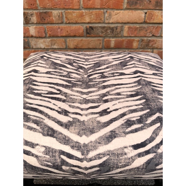 Newly Upholstered Bench For Sale - Image 4 of 8