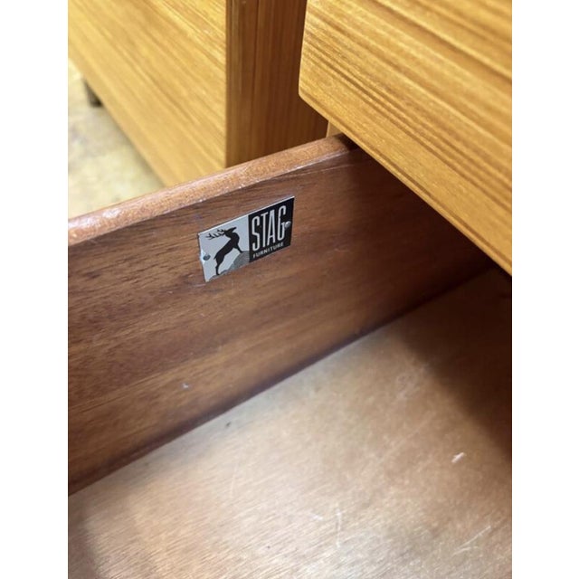 Mid-Century Teak Chests of Drawers from Stag, 1970s, Set of 2 For Sale - Image 6 of 18
