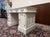 English Chesterfield Desk in White For Sale - Image 6 of 18