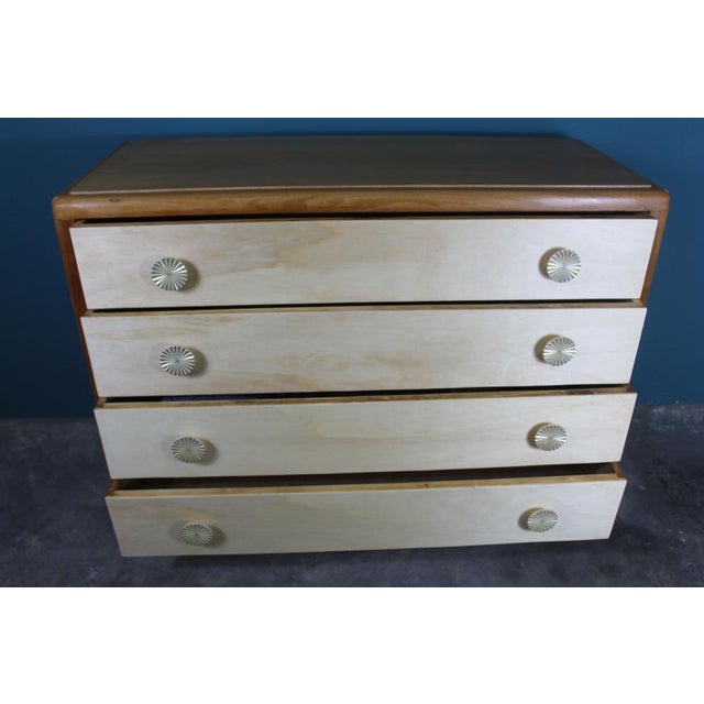 Wooden Chest of Drawers, 1950s For Sale - Image 9 of 18