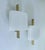 Vintage Space Age Brass Sconces from Hillebrand Lighting, 1960s, Set of 2 For Sale - Image 13 of 18