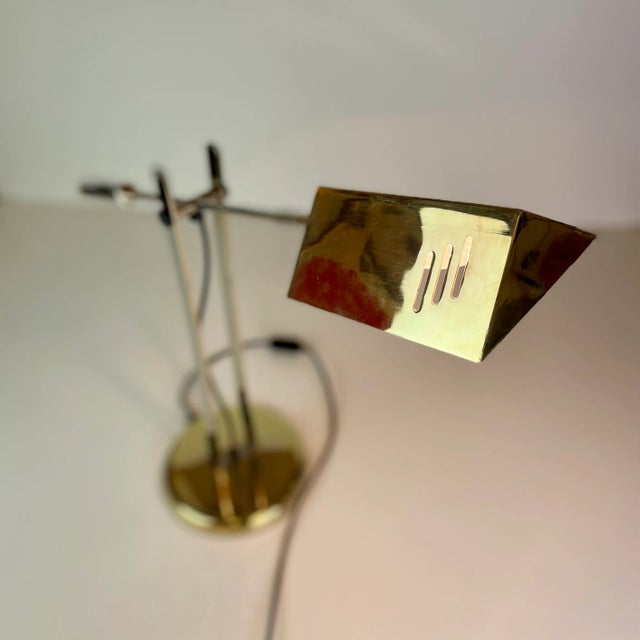Italian Articulated Desk Lamp, 1980s For Sale - Image 11 of 12