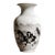 Chinese Ceramic Vase Qianlong Marked Famille Rose Porcelain Vase Hand Painted Eight Horses Pattern For Sale