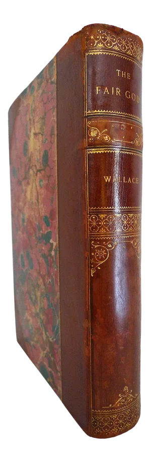 1890s Leather Bound Book, Lew Wallace's the Fair God