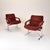 Mid-Century Modern Italian Lounge Chair in Brown Velvet and Cast Chrome, 1980s For Sale - Image 3 of 11