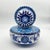 Ceramic Handmade Ceramic Iznik Vase (Baba Nakkas Style) Blue and White Rumi Pattern Ginger Jar For Sale - Image 7 of 8