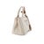 Prada Prada Jardinière Natural Cotton Canvas Leather Trim Mini Handbag For Sale - Image 4 of 13