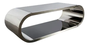 Pia Coffee Table in Chrome