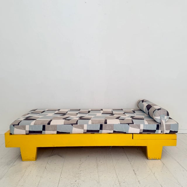 German Bauhaus Yellow Daybed, 1920s For Sale - Image 16 of 16