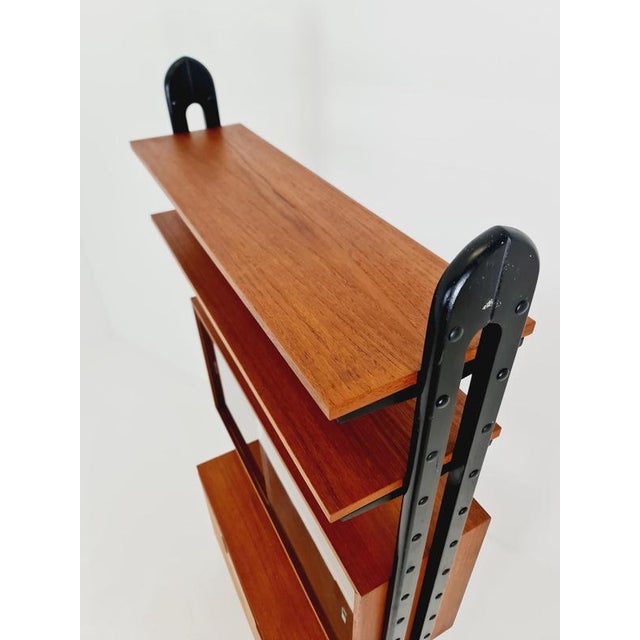 Mid-Century Danish Freestanding Bookshelf System in Teak by Bengt Ruda, 1960s For Sale - Image 16 of 18
