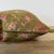 Mid-Century Modern French Linen Floral Pillow With Down Insert Made in France For Sale - Image 3 of 6