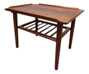 Vintage Scandinavian Teak Coffee Table from Holger Georg Jensen, 1960s