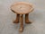 Rare Ethiopian tripod stool, made from a single piece of wood dating from the 1950s, entirely handcrafted from Wanza wood....