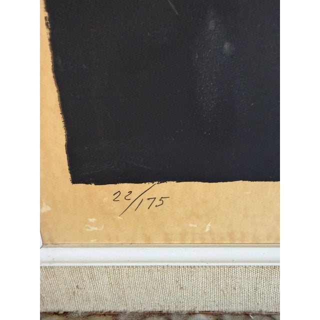 Wood Large Signed Serigraph - Dietrich Grunewald “Joy” For Sale - Image 7 of 9