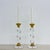 Twisted Acrylic Glass Candleholders, 1970s, Set of 2 For Sale - Image 4 of 12