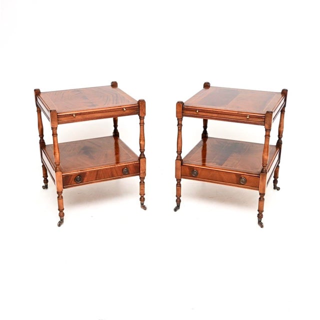 Antique Georgian Side Tables, 1950s, Set of 2 For Sale - Image 11 of 11