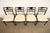 Late 20th Century Baker Furniture Historic Charleston Regency Ebonized and Gold Gilt Dining Chairs, Set of Four For Sale - Image 5 of 15