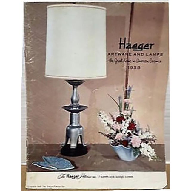 Lamp by Helmut Bruchman for Haeger 1950s For Sale - Image 9 of 9