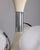 White Vintage Space Age Italian Chandelier with Glass Lights, 1970s For Sale - Image 8 of 9