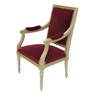 Louis XVI Armchair, 2010s For Sale
