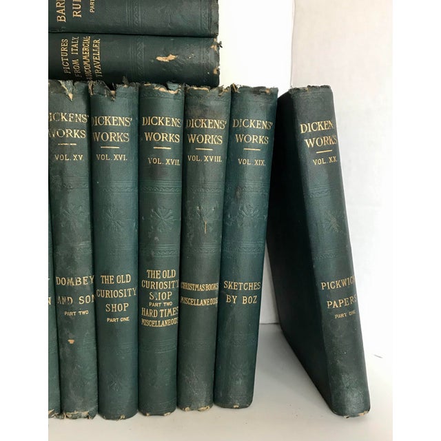 The Complete Works of Charles Dickens Antique Collection of 30 Volumes