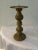 Metal 1970s Ornate Indian Brass Candle Holder For Sale - Image 7 of 7