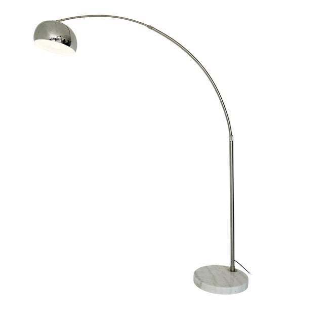 Vintage Arched Floor Lamp, 1970s For Sale