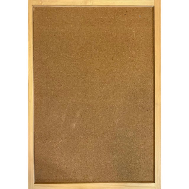 Jean Krille, Landscape 127, Oil on Masonite For Sale - Image 6 of 9