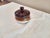 Vintage Stoneware Brown Glaze 4 1/2" Bean Pot. Bean pot is in excellent vintage condition without chips or cracks. Stock...