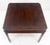 Chippendale Chinese Chippendale Style Banded Mahogany 28x28" Square Side End Table For Sale - Image 3 of 9