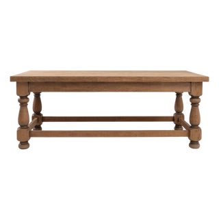 20th Century Belgium Wooden Dining Table For Sale