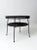 Mid-Century Black Wicker Side Table For Sale - Image 6 of 10