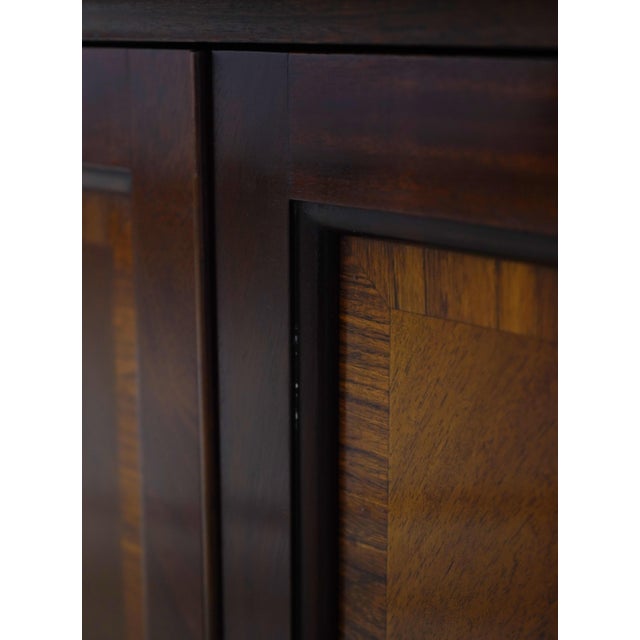 Stickley Mahogany 4 Door Corner Cabinet For Sale - Image 12 of 18