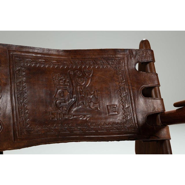 Wood Vintage Lounge Chair by Angel Pazmino, 1960s For Sale - Image 7 of 14