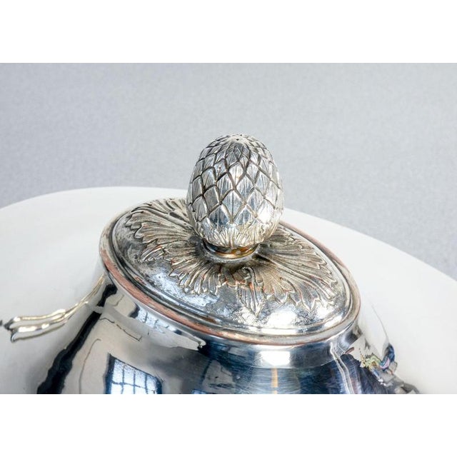 Tureen and Tray from Sheffield, 1800s, Set of 2 For Sale - Image 10 of 14