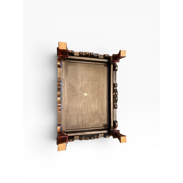Oxblood Red 1990s Baker Furniture Oxblood Chinoiserie Crackle Finish Coffee Table With Gilt Decoration For Sale - Image 8 of 14
