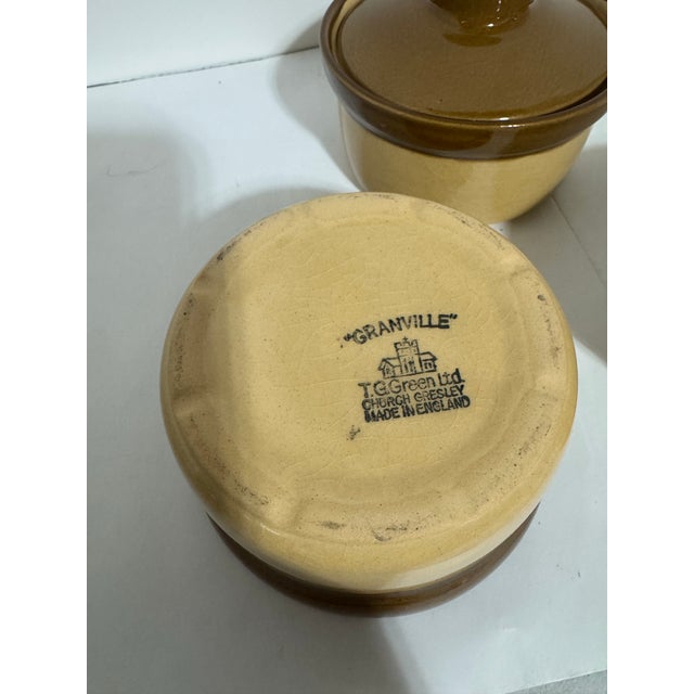 Mid-Century Modern Vintage t.g. Green Lidded Casserole Bowls - Set of 4 For Sale - Image 3 of 3