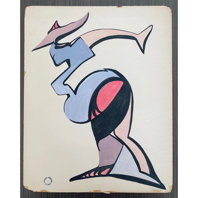 Bernece Berkman-Hunter, American Artist Abstract Painting For Sale - Image 4 of 6