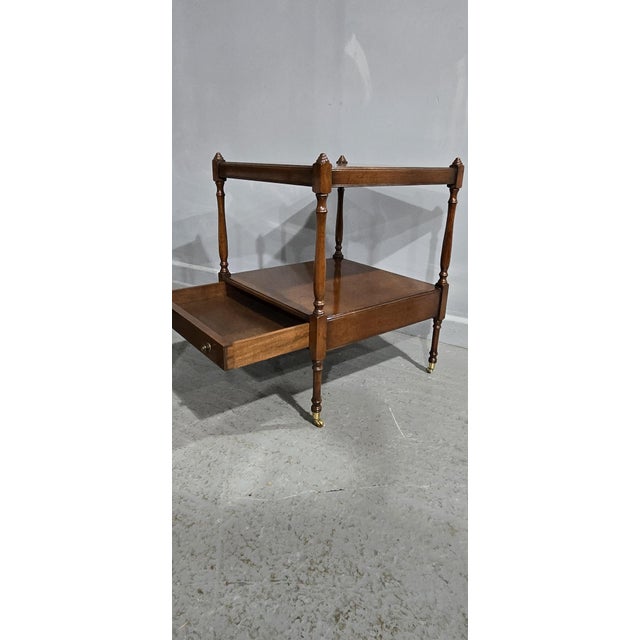 Regency Mahogany Lamp Tables, 1920, Set of 2 For Sale - Image 9 of 15