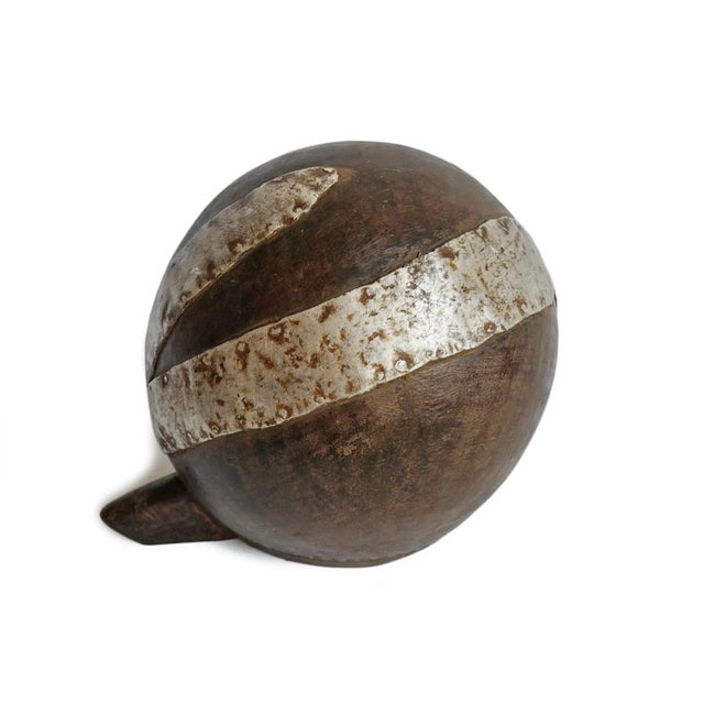 Vintage African Rustic Tribal Village Pitcher For Sale - Image 4 of 7