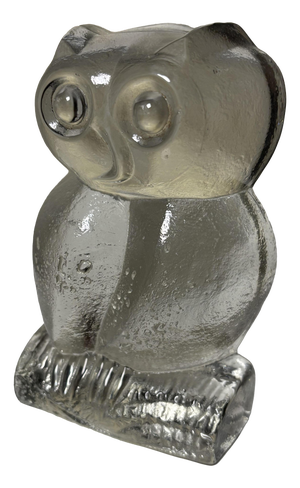 Vintage Glass Bookend by Klaus Breit for Wiesenthalhütte, 1970s